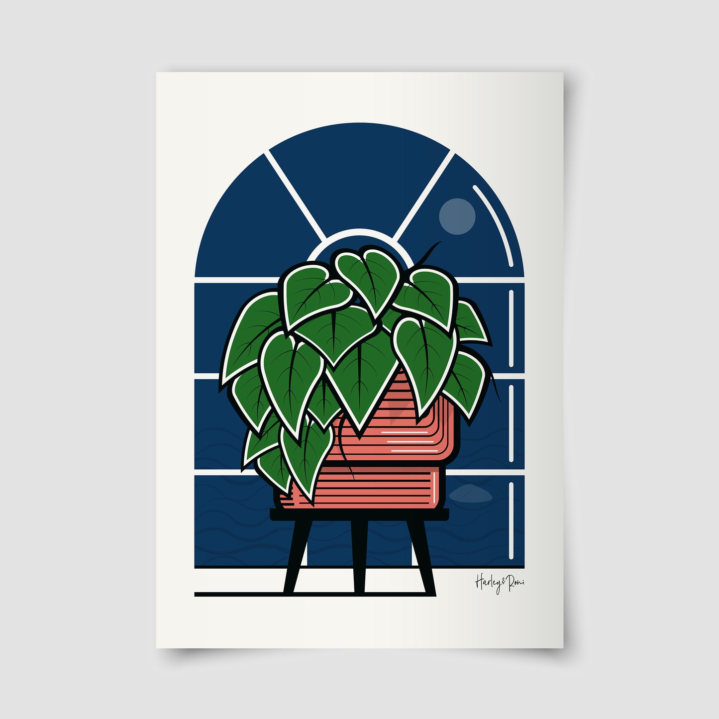 POTHOS HOUSEPLANT GICLÉE PRINT