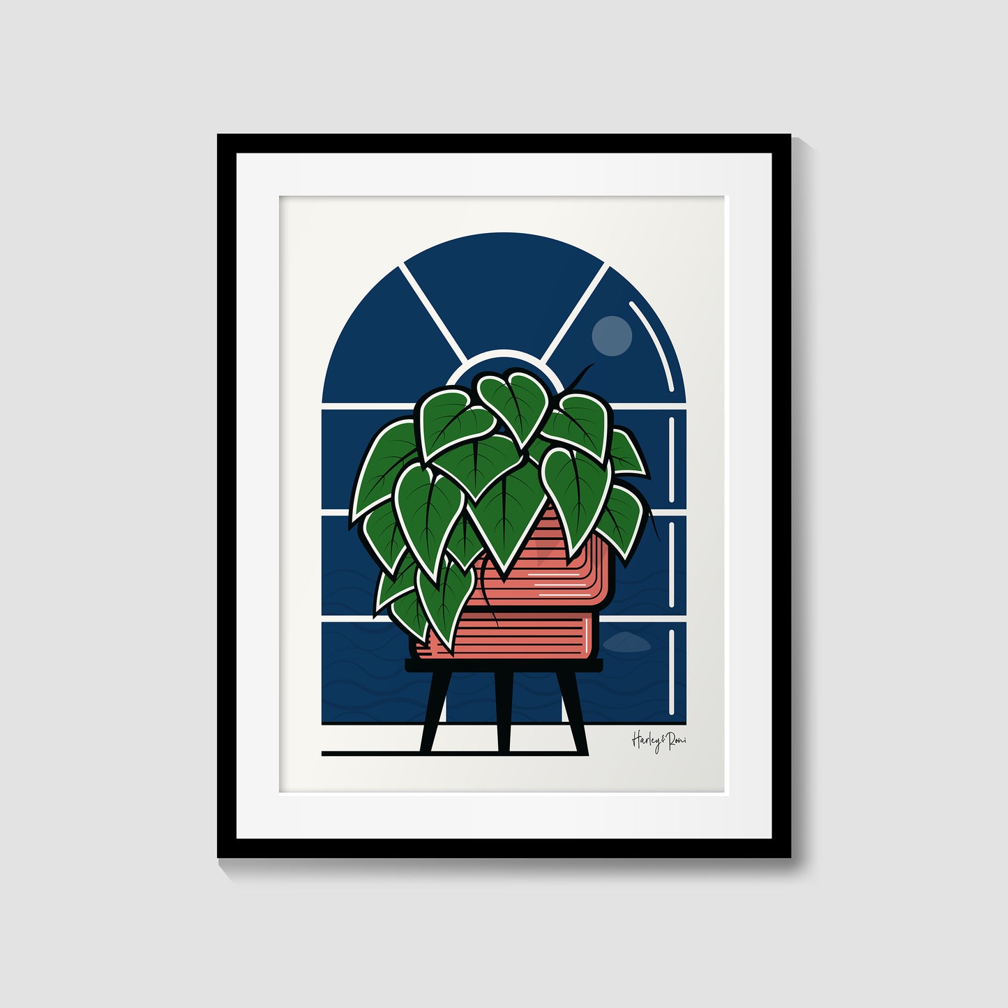 POTHOS HOUSEPLANT GICLÉE PRINT