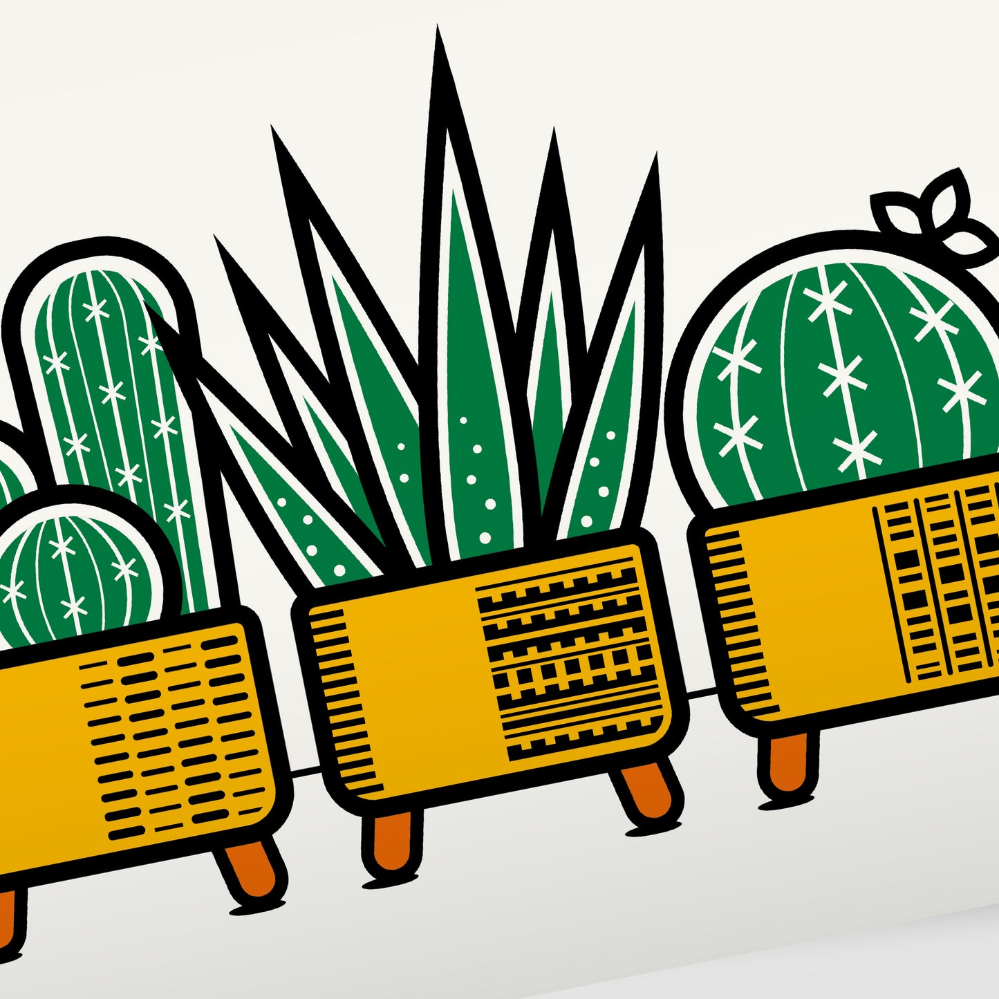 CACTI TRIO GICLÉE PRINT